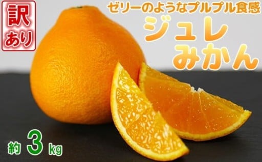 【訳あり品】岩尾農園のジュレみかん 約3kg
