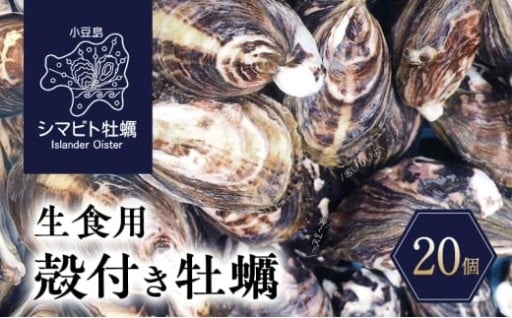 小豆島産 シマビト牡蠣 生食用殻付き牡蠣 20個