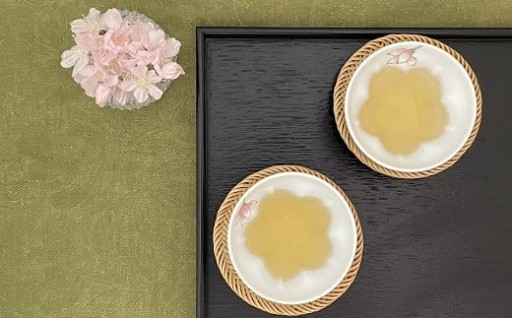 田清窯 有田焼 煌めく木蓮花 湯呑 2個セット