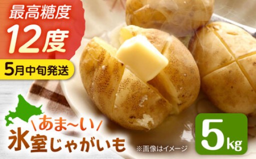 氷で熟成！驚きの甘さ 氷室メークイン5kg先行予約