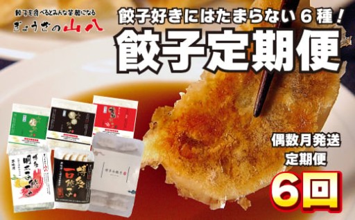 ぎょうざの山八★餃子定期便（年6回偶数月）