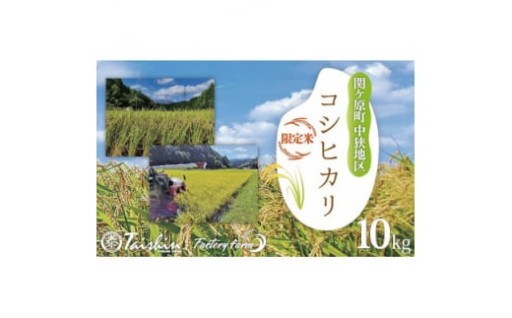 関ケ原町中挟地区限定米 コシヒカリ 精米 10kg