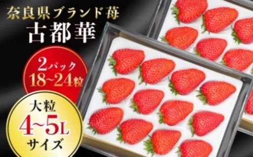 奈良で生まれた甘くておいしいブランドいちご「古都華」を産地直送でお届けします！