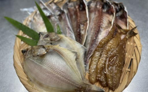 季節の干物の詰め合わせ