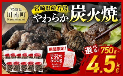 宮崎県産若鳥 やわらか炭火焼