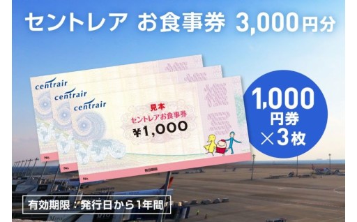 🍴🛫セントレアお食事3,000円相当🛫🍴