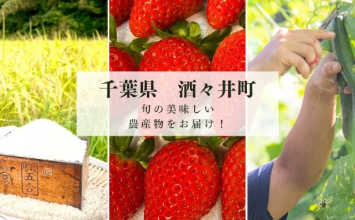 里山の自然あふれる酒々井町の美味しい農産物