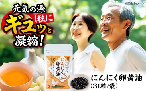 にんにく卵黄油31粒サプリメント
