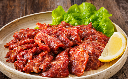 専門店の味！国産交雑牛の秘伝味付けカルビで極上お家焼肉