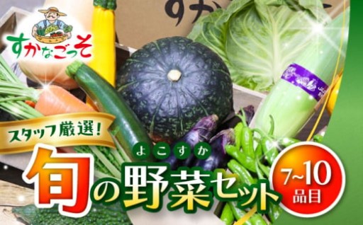 【すかなごっそ厳選！】旬のお野菜BOX！