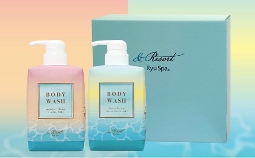 【ポイントピュール】&Resortシリーズ　ボディウォッシュセット(ギフトBOX入り）