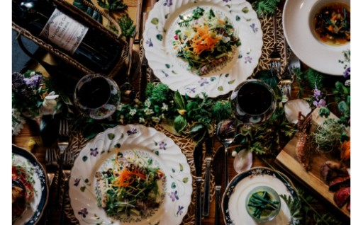 海と大地からの新鮮な恵みを美しい風景と共にご提供