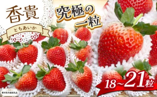 【栃木県共通返礼品】【1~3月発送分】【先行予約】とちあいか 「香貴」 18～21粒