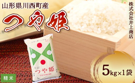 令和7年産山形県産　つや姫　精米5kg×1袋【1614324】