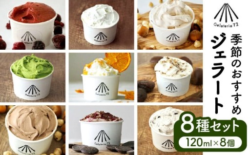 【宮崎県宮崎市】ジェラート8種セット🍨