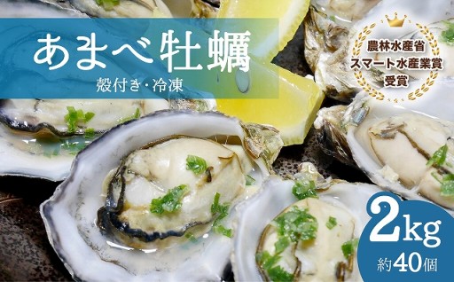 あまべ牡蠣 冷凍 2kg