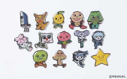 香美市キャラクターピンバッジ（コンプリートセット） 