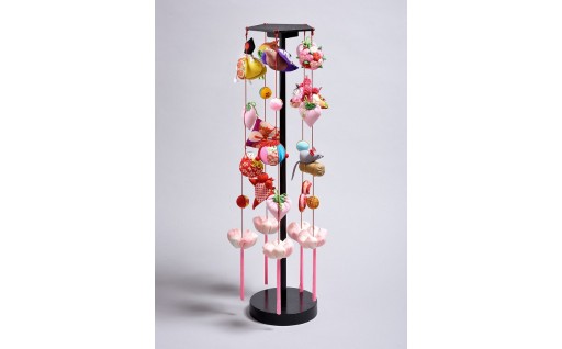 つるし飾り雛 スタンド型