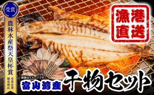 ＼魚の大国富山から！／　本物のこだわり！半七の干物 詰め合わせセット 〈天皇杯受賞 とろ旨氷見いわし入り〉