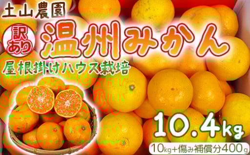 【受付終了間近】【訳あり】土山農園の温州みかん