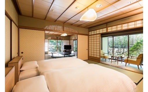 三養荘　平日限定　１泊２食付ペア宿泊券