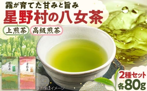 人気の高い星野村の八女茶🍵