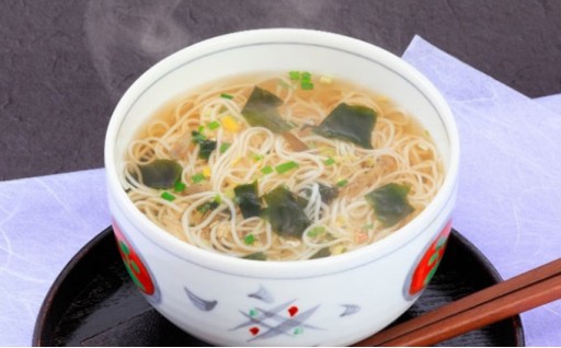 寒い季節に！小豆島・銀四郎の即席手延べにゅうめん