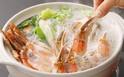 生ずわい蟹 しゃぶしゃぶ セット 1.0kg （棒肉 500g + 爪肉 500g）