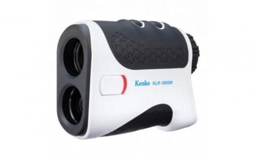 最大1000m先までの距離が計測可能なゴルフ用レーザー距離計