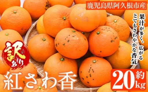 訳あり 紅さわ香(約20kg)