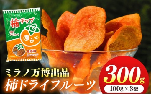 柿ドライフルーツ約300g（100g×3袋）