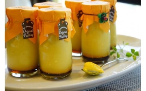 ～帆風のひととき～　贅沢かぼちゃプリン（90ml × 6個）