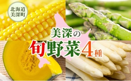 【2026年発送】美深の旬の野菜セット年4回定期便
