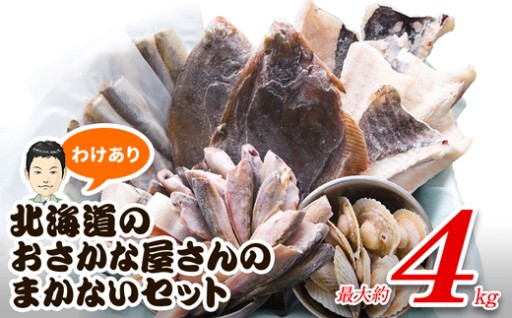 訳あり 北海道のおさかな屋さんのまかないセット！