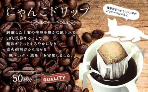 にゃんこドリップ 50個入