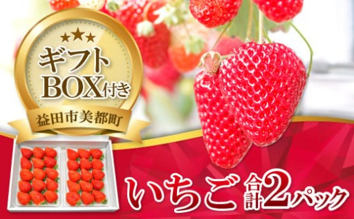 生産者さんの愛情が詰まった「完熟」へのこだわり🍓✨美都いちご（ギフトBOX）✨🍓