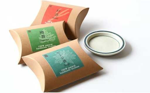 お香セット コーンタイプ（杉・檜・セージ）