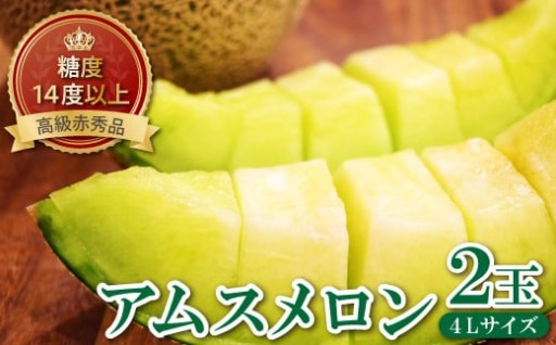 1玉に美味しさを凝縮した、至極の甘み🍈✨糖度14度以上のアムスメロン
