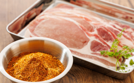 釧路の秘伝スパイス×道産豚！フライパンポーク