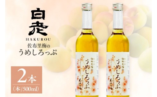 🌟数量限定🌟白老梅 佐布里梅のうめしろっぷ2本セット