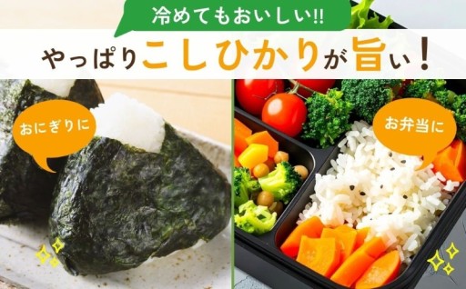 お米マイスター厳選のコシヒカリ