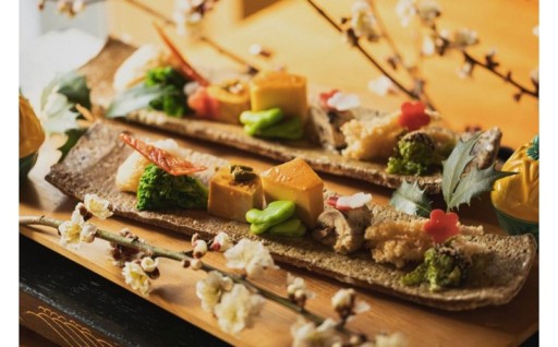 御料理古川　夜のお任せコースペアチケット　福岡市