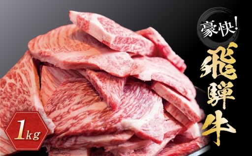 飛騨牛 訳あり 焼肉 1kg 切り落とし