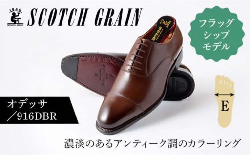 👞スコッチグレイン 紳士靴 「オデッサ」 NO.916DBR 👞