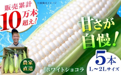 【朝採れ直送】極甘ホワイトショコラ5本