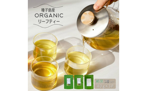 オーガニック リーフ茶セット