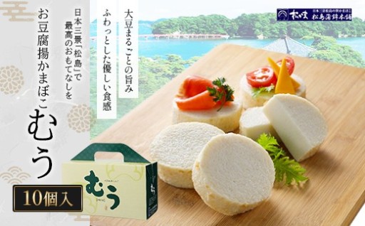 お豆腐揚かまぼこ むう 10個入