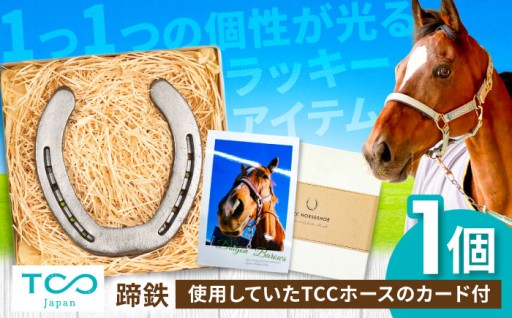 引退馬の未来を繋ぐ、世界に一つだけの幸運の蹄鉄