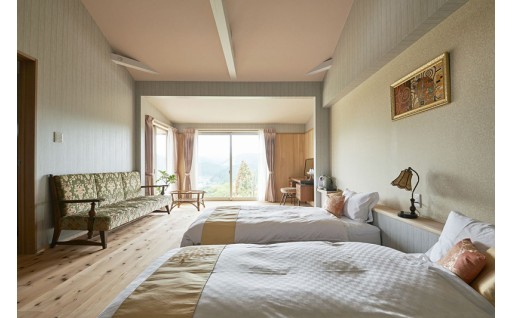 森のオーベルジュ 星咲きらら１泊２食付ペア宿泊券