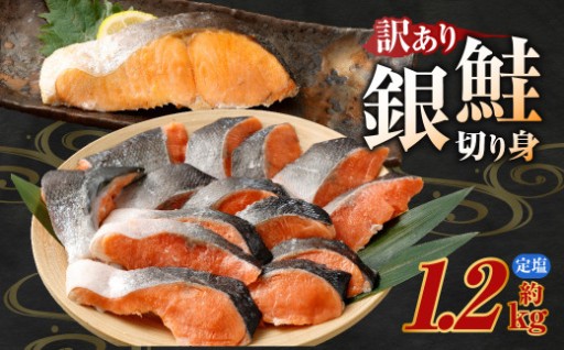 銀鮭カット 切り身 約1.2kg